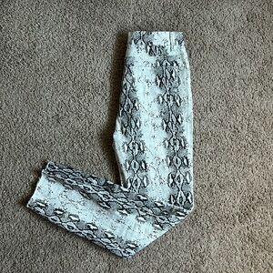Snake Print Pants